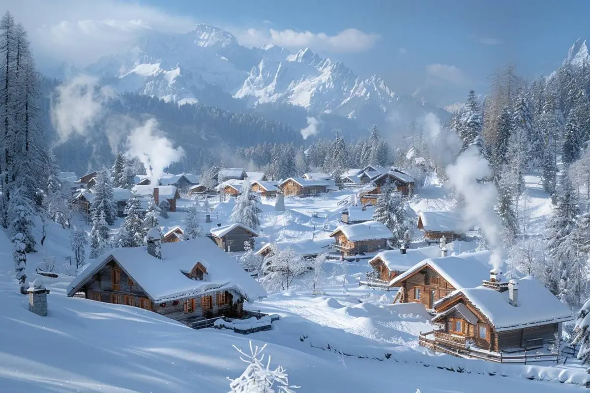 Où aller en vacances de neige ? Les plus beaux villages enneigés à ...